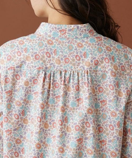 Leilian / レリアン シャツ・ブラウス | リバティプリントブラウス | 詳細8