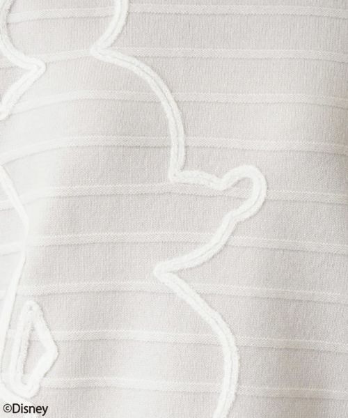 Leilian / レリアン ニット・セーター | ボーダークルーネックニット【ミッキーマウス】 | 詳細26