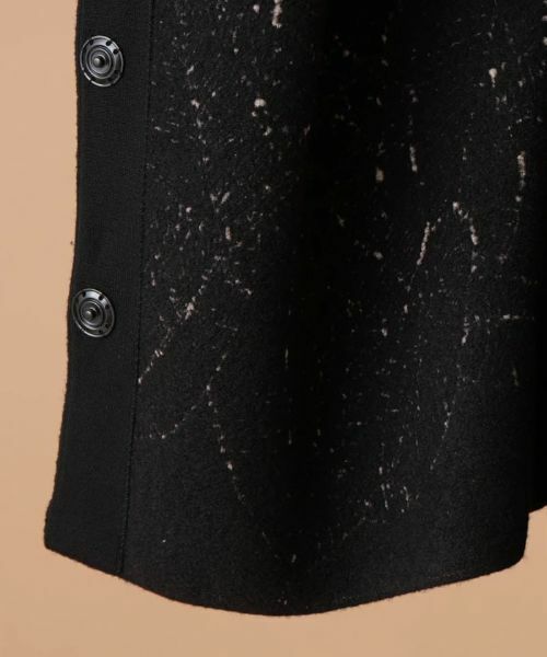 Leilian / レリアン テーラードジャケット | ボタニカル柄ボトルネックジャケット | 詳細12