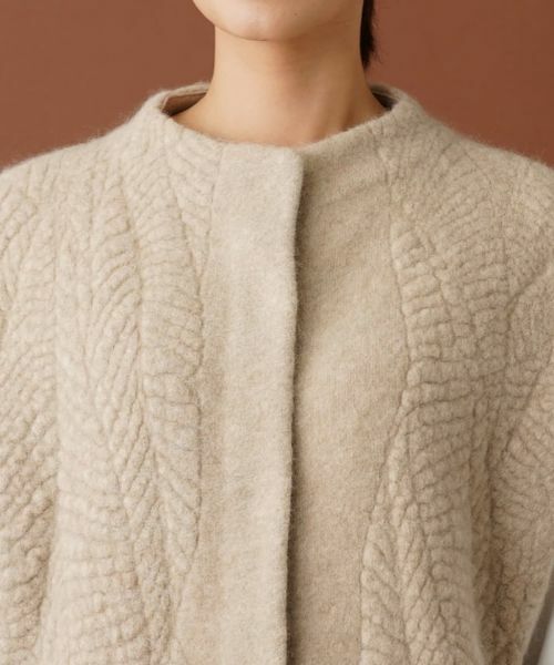 Leilian / レリアン テーラードジャケット | ボトルネックロングニットベスト | 詳細7