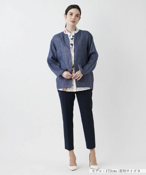 Leilian / レリアン テーラードジャケット | ノーカラージャケット | 詳細1