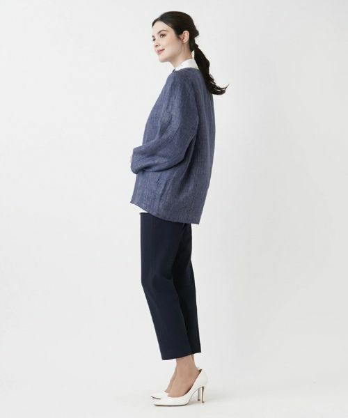 Leilian / レリアン テーラードジャケット | ノーカラージャケット | 詳細2