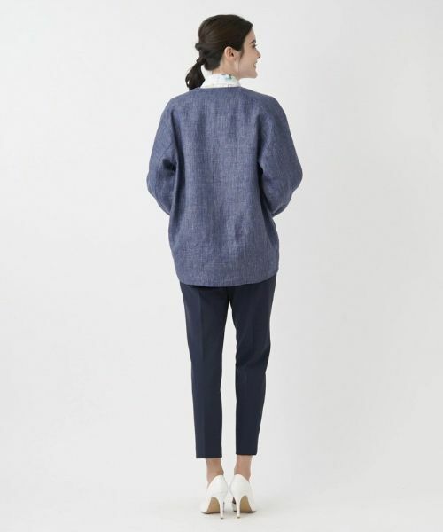 Leilian / レリアン テーラードジャケット | ノーカラージャケット | 詳細3