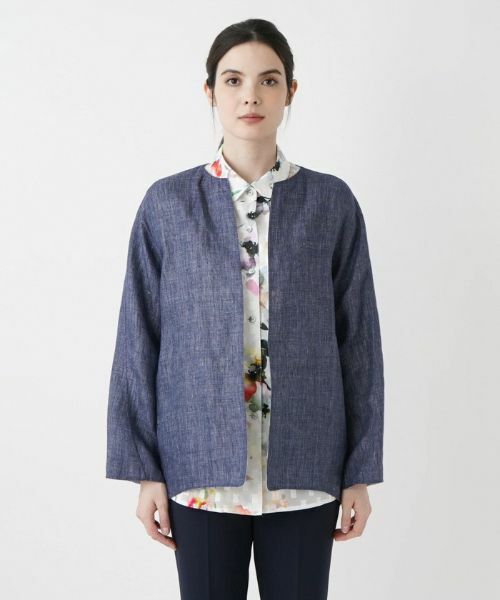 Leilian / レリアン テーラードジャケット | ノーカラージャケット | 詳細4