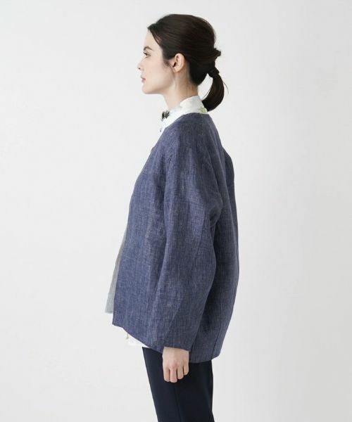 Leilian / レリアン テーラードジャケット | ノーカラージャケット | 詳細5