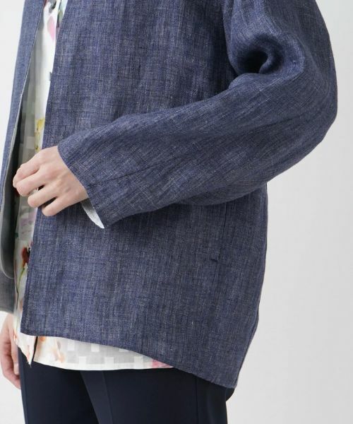 Leilian / レリアン テーラードジャケット | ノーカラージャケット | 詳細9