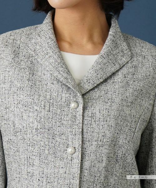 Leilian / レリアン セットアップ | 【セレモニー】ストレッチツイードスーツ | 詳細10