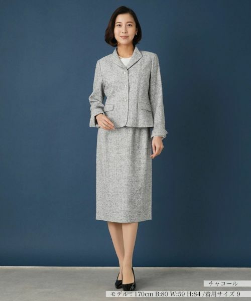 Leilian / レリアン セットアップ | 【セレモニー】ストレッチツイードスーツ | 詳細4