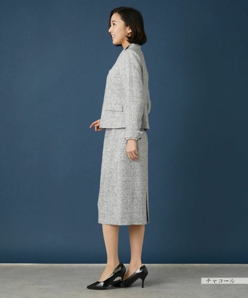 Leilian / レリアン セットアップ | 【セレモニー】ストレッチツイードスーツ | 詳細5