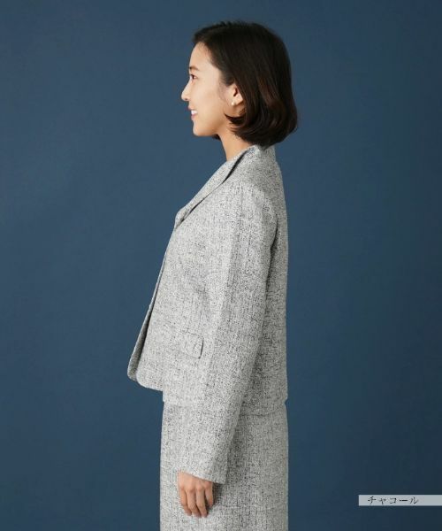 Leilian / レリアン セットアップ | 【セレモニー】ストレッチツイードスーツ | 詳細8