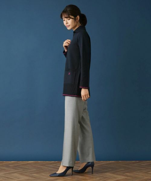 Leilian / レリアン ニット・セーター | スキッパーニットポロシャツ | 詳細2
