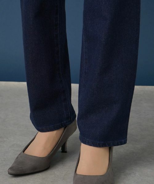 Leilian / レリアン デニムパンツ | スリムストレートデニムパンツ【L JEANS】 | 詳細11