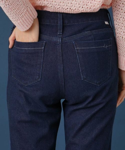 Leilian / レリアン デニムパンツ | スリムストレートデニムパンツ【L JEANS】 | 詳細9