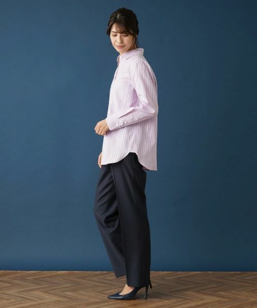 Leilian / レリアン シャツ・ブラウス | ストライプシャツ | 詳細2