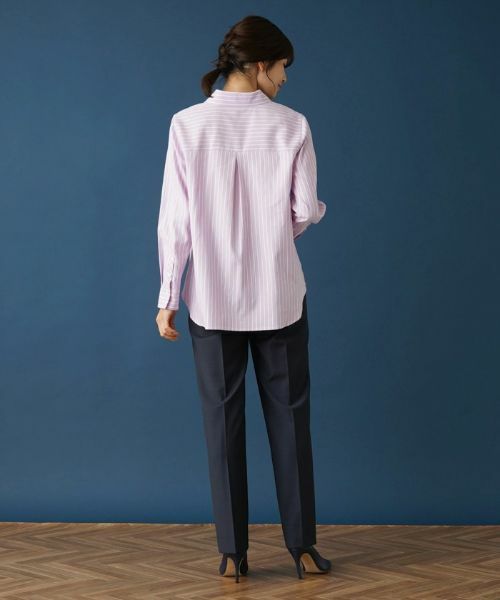 Leilian / レリアン シャツ・ブラウス | ストライプシャツ | 詳細3