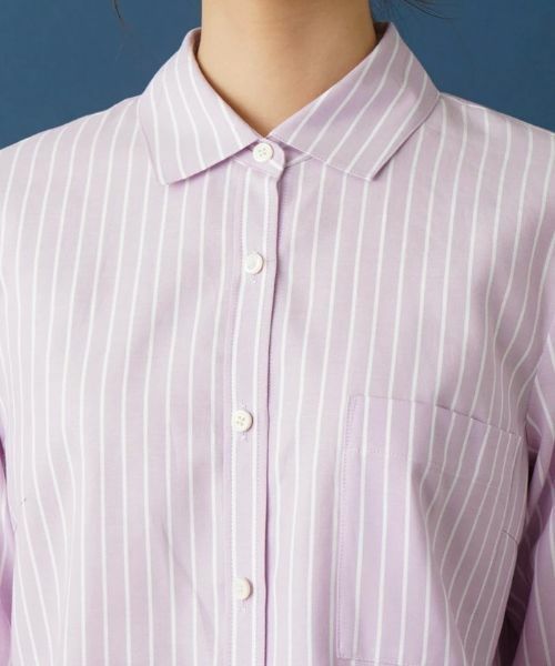 Leilian / レリアン シャツ・ブラウス | ストライプシャツ | 詳細7