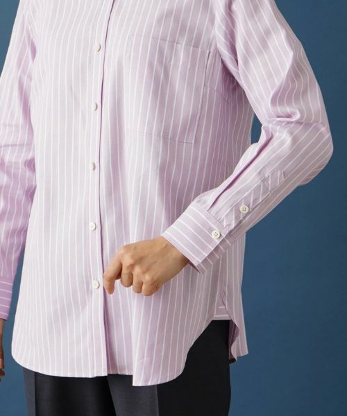 Leilian / レリアン シャツ・ブラウス | ストライプシャツ | 詳細9