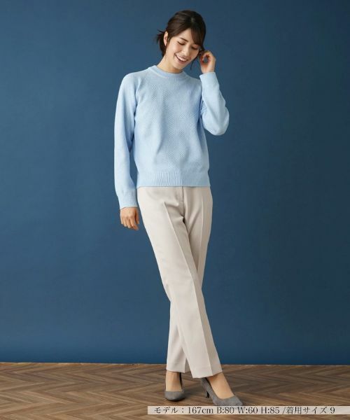 Leilian / レリアン ニット・セーター | ラグランクルーネックニット | 詳細1