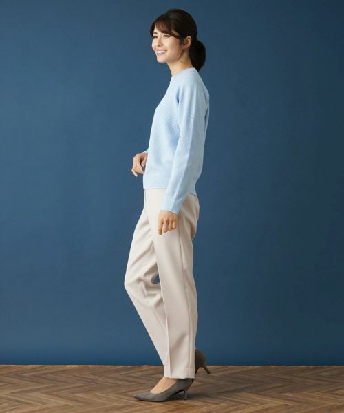 Leilian / レリアン ニット・セーター | ラグランクルーネックニット | 詳細2