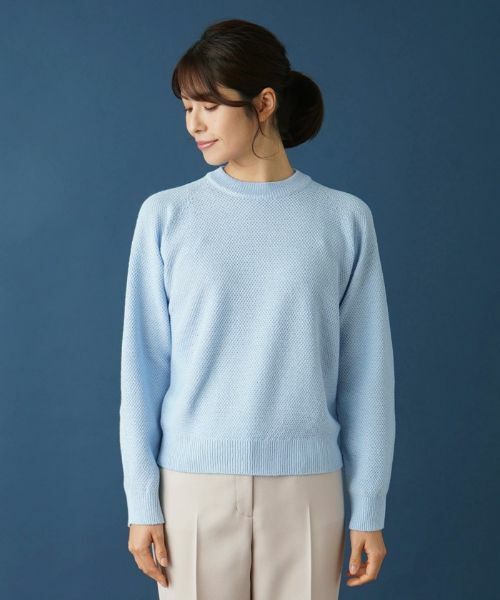 Leilian / レリアン ニット・セーター | ラグランクルーネックニット | 詳細4