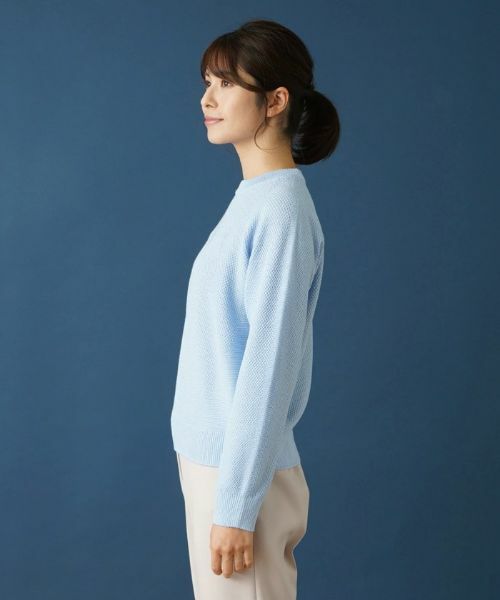 Leilian / レリアン ニット・セーター | ラグランクルーネックニット | 詳細5