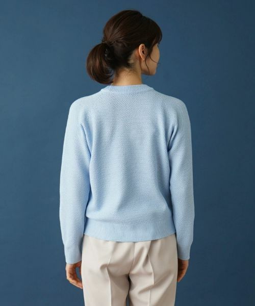 Leilian / レリアン ニット・セーター | ラグランクルーネックニット | 詳細6