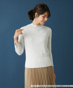 Leilian / レリアン ニット・セーター | ハイネックラメニット
