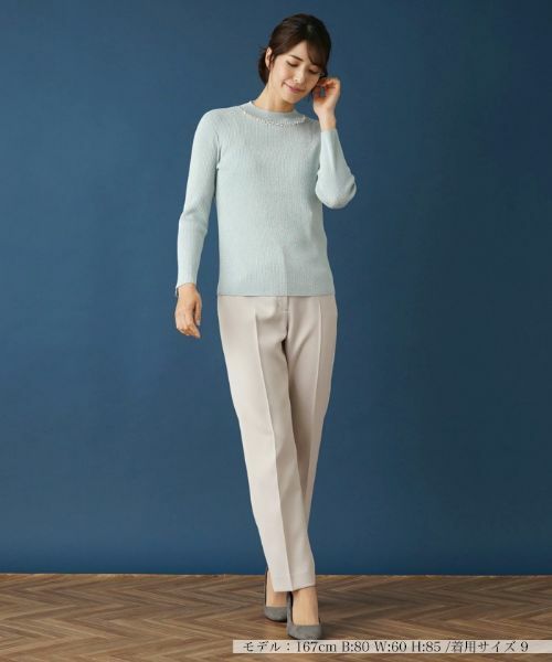 Leilian / レリアン ニット・セーター | ハイネックラメニット | 詳細1