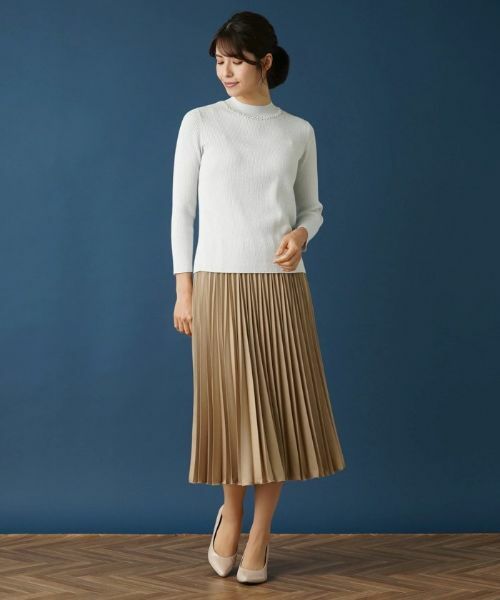 Leilian / レリアン ニット・セーター | ハイネックラメニット | 詳細16