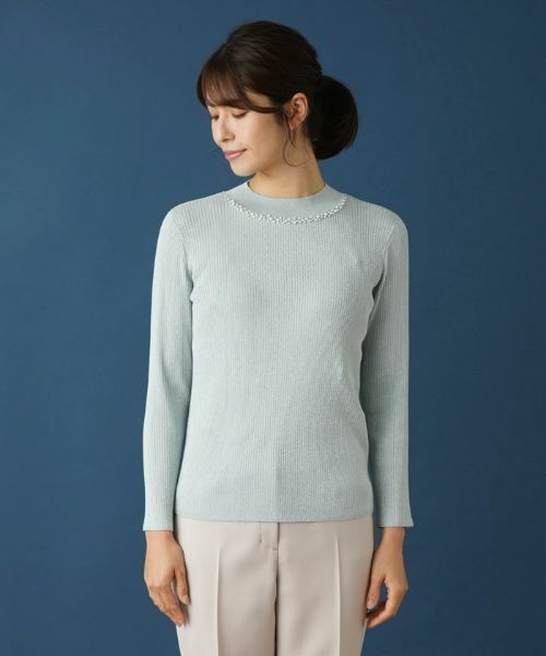 Leilian / レリアン ニット・セーター | ハイネックラメニット | 詳細4