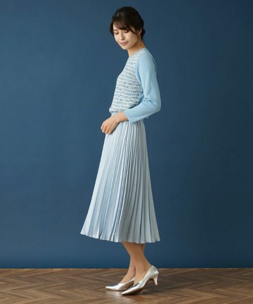 Leilian / レリアン ロング・マキシ丈スカート | アコーディオンプリーツスカート | 詳細2