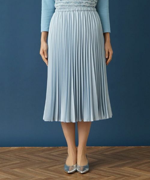 Leilian / レリアン ロング・マキシ丈スカート | アコーディオンプリーツスカート | 詳細4