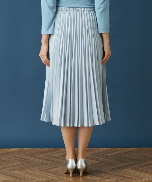 Leilian / レリアン ロング・マキシ丈スカート | アコーディオンプリーツスカート | 詳細6