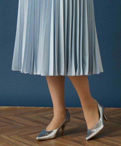 Leilian / レリアン ロング・マキシ丈スカート | アコーディオンプリーツスカート | 詳細8
