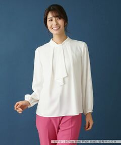 Leilian / レリアン シャツ・ブラウス | ラッフルボウタイブラウス