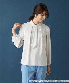 Leilian / レリアン シャツ・ブラウス | ラッフルボウタイブラウス