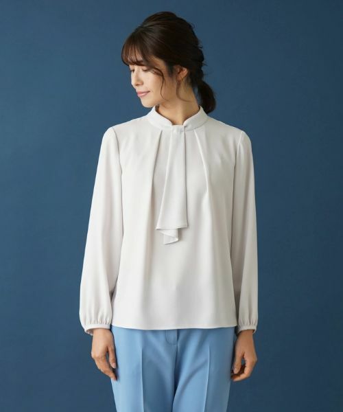 Leilian / レリアン シャツ・ブラウス | ラッフルボウタイブラウス | 詳細4