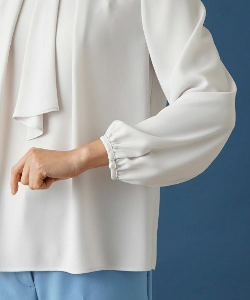 Leilian / レリアン シャツ・ブラウス | ラッフルボウタイブラウス | 詳細9