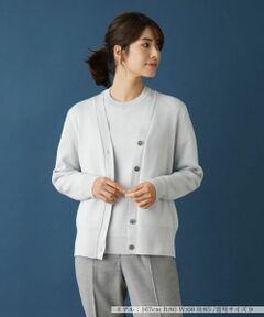 Leilian / レリアン カーディガン・ボレロ | Vネックニットカーディガン