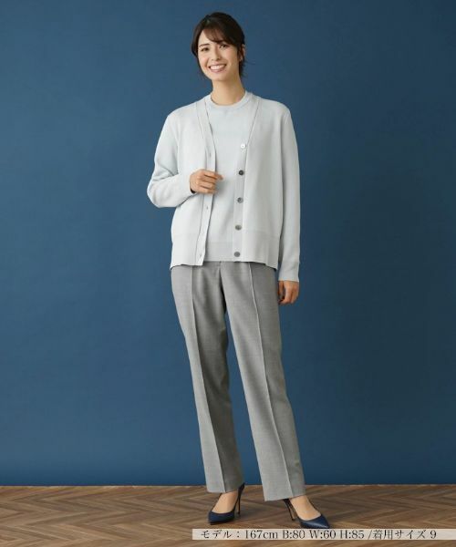 Leilian / レリアン カーディガン・ボレロ | Vネックニットカーディガン | 詳細1