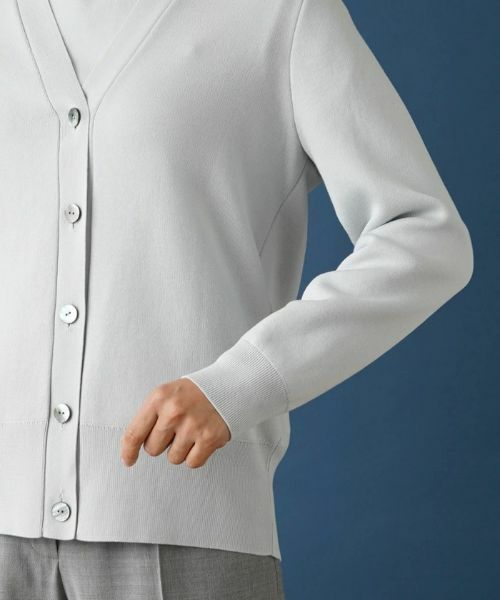 Leilian / レリアン カーディガン・ボレロ | Vネックニットカーディガン | 詳細9