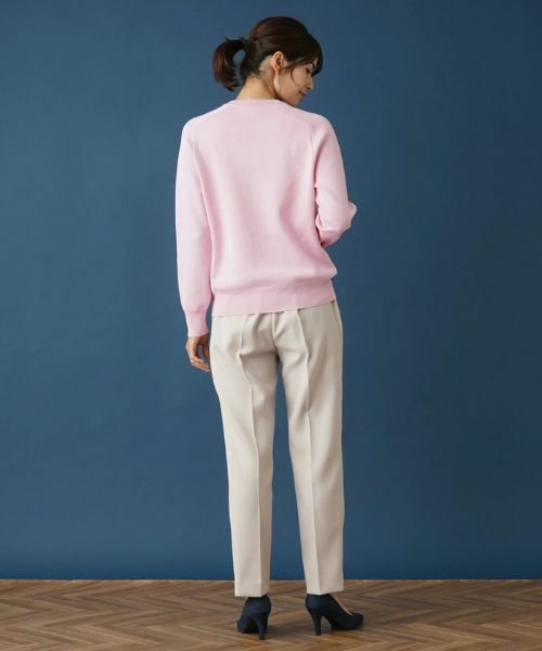 Leilian / レリアン ニット・セーター | クルーネックラグランニット | 詳細14