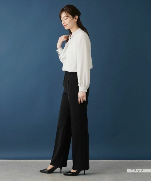 Leilian / レリアン その他パンツ | センタープレスパンツ | 詳細12