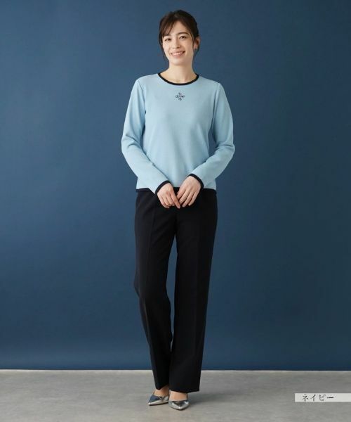 Leilian / レリアン その他パンツ | センタープレスパンツ | 詳細17