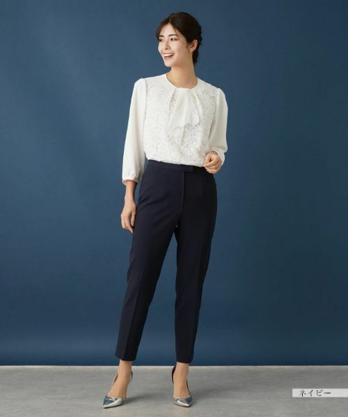 Leilian / レリアン その他パンツ | ストレッチクロップドパンツ | 詳細1