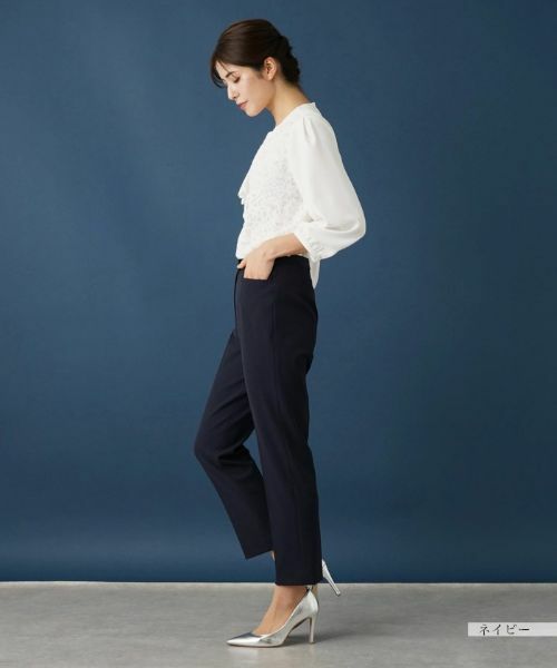 Leilian / レリアン その他パンツ | ストレッチクロップドパンツ | 詳細2