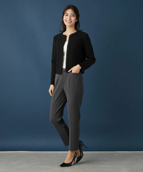 Leilian / レリアン その他パンツ | ストレッチクロップドパンツ | 詳細25