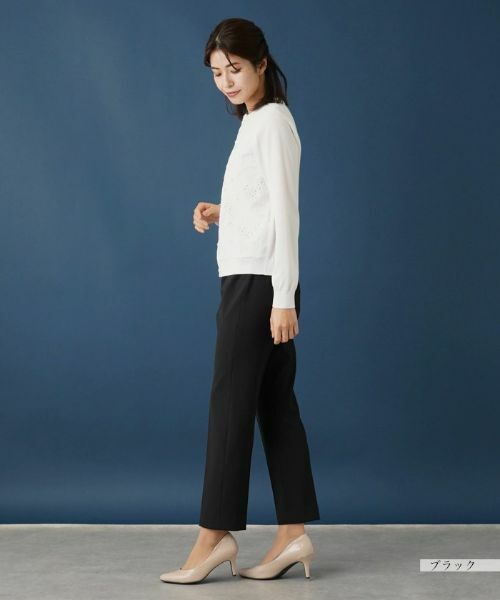 Leilian / レリアン その他パンツ | ストレッチクロップドパンツ | 詳細5