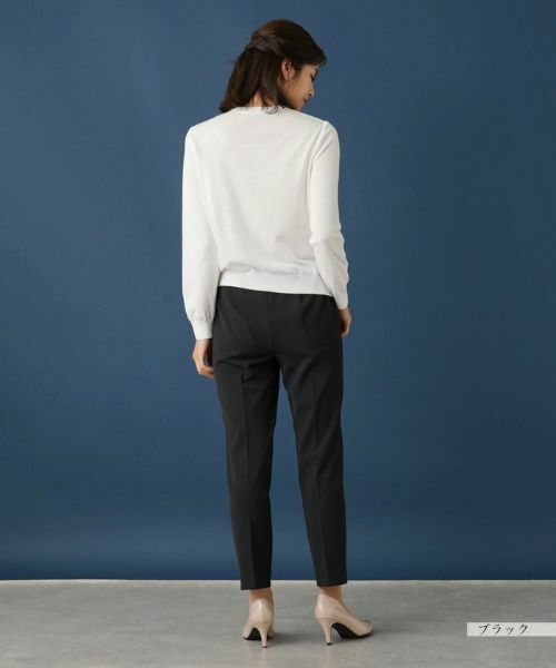 Leilian / レリアン その他パンツ | ストレッチクロップドパンツ | 詳細6