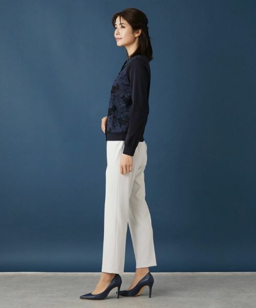 Leilian / レリアン その他パンツ | ストレッチクロップドパンツ | 詳細8